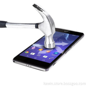 0.3mm 2.5D 9H Tempered-glass screen protector for Sony Xperia Z2, Japan glass